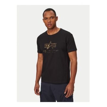 Tricou barbati -  negru - bumbac