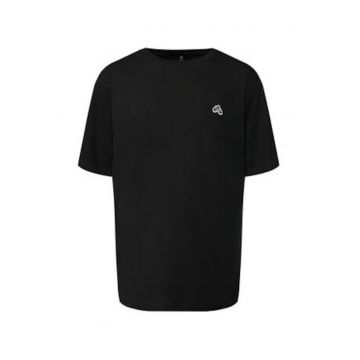 Tricou Barbati -  Negru - Bumbac - Croiala regulara