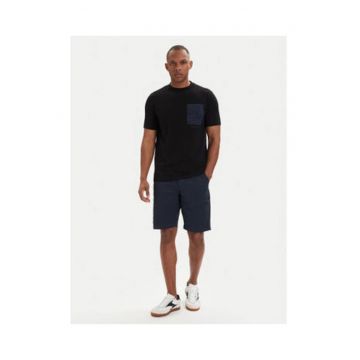 Tricou barbati -  negru - bumbac - imprimeu grafic