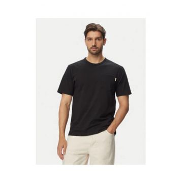 Tricou barbati -  negru - bumbac organic - regular fit