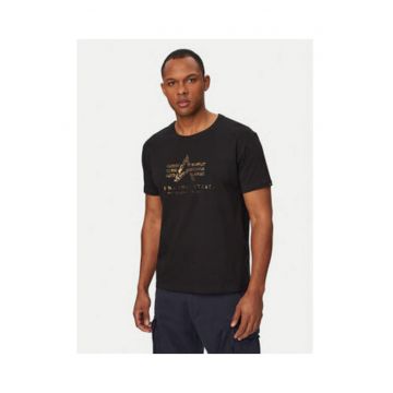 Tricou barbati -  negru - bumbac