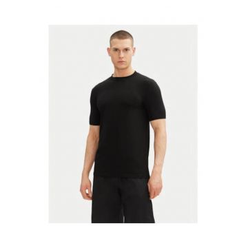 Tricou Barbati -  Negru - regular fit - bumbac - Negru