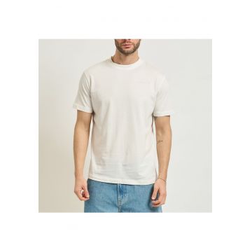 Tricou barbati T-SHIRT SORIM -  Bumbac - Alb - Alb