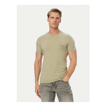Tricou barbati -  verde - bumbac