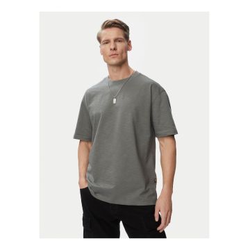 Tricou barbati -  verde - bumbac - croiala regular fit