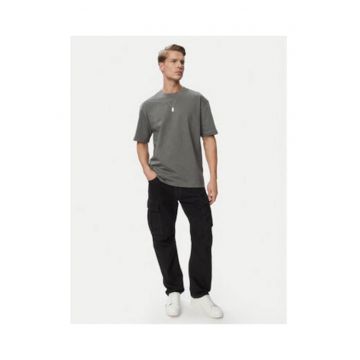 Tricou barbati -  verde - bumbac - croiala regular fit