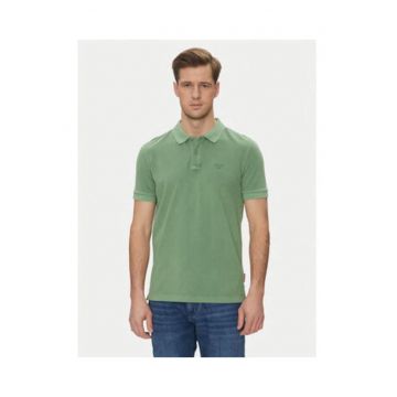Tricou barbati - Joop Jeans - verde - bumbac organic - maneca scurta -