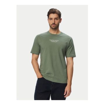 Tricou barbati -  verde - bumbac - regular fit