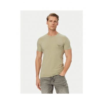 Tricou barbati -  verde - bumbac