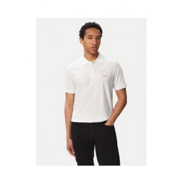 Tricou Polo Barbati -  Alb - bumbac - maneca scurta