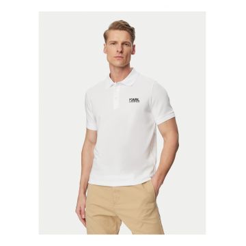 Tricou Polo Barbati -  Alb - bumbac - maneca scurtaqwfeqw - Alb