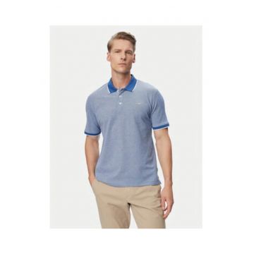 Tricou Polo Barbati -  Albastru - bumbac - maneca scurta