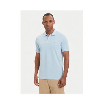 Tricou Polo Barbati -  Albastru - bumbac - maneca scurta