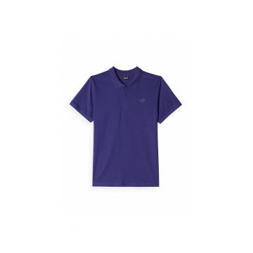 Tricou polo barbati  bleumarin - bumbac 100% - stil sportiv -