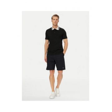 Tricou Polo Barbati -  Negru - bumbac - imprimeu grafic
