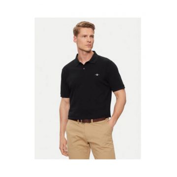 Tricou Polo Barbati -  Negru - bumbac - maneca scurta