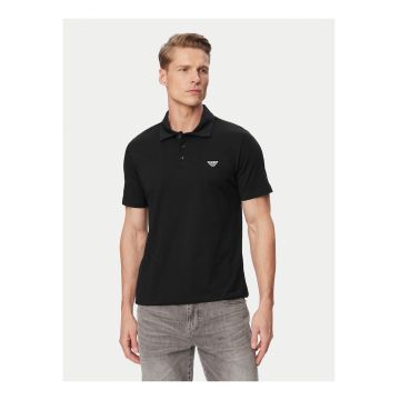 Tricou Polo Barbati -  Negru - bumbac - maneca scurta