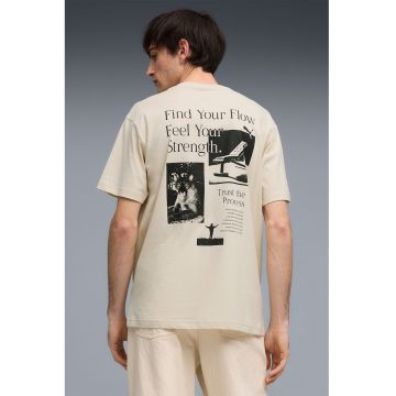 Tricou relaxed-fit GRAPHICS Poster Tee Alpine Snow - Negru/Bej