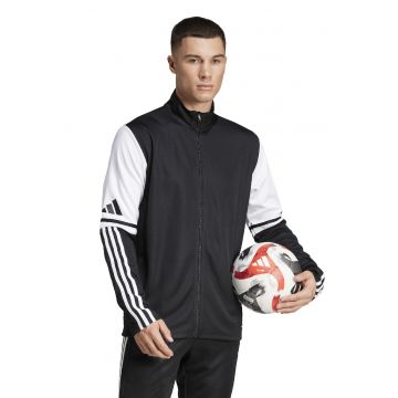Bluza de trenimng cu fermoar - pentru fotbal - Alb/Negru