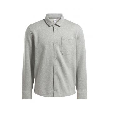 Camasa barbati -  croiala lejera - guler clasic - captuseala fleece - bumbac/poliester