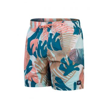 Costum de baie barbati  model Digital Printed Leisure - 16'' - multicolor - poliester reciclabil