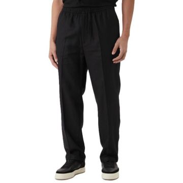 Pantaloni Calvin Klein STRAIGHT LINEN PULL ON PANT