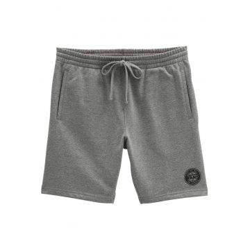 Pantaloni scurti barbati  gri - croiala lejera - talie elastica -