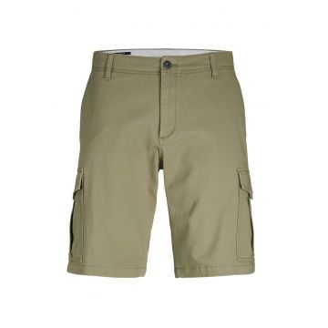 Pantaloni scurti Bermuda barbati  bumbac - verde -