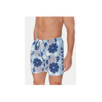 Pantaloni scurti de baie barbati  SHZ22072943 - Poliester - Albastru - Albastru