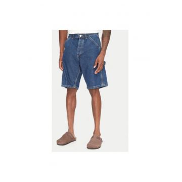 Pantaloni scurti din denim barbati Jack Jones - 12273238 - Bumbac - Bleumarin - Bleumarin
