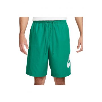 Pantaloni scurti pentru barbati  Club FN3303 - talie elastica - poliester - verde