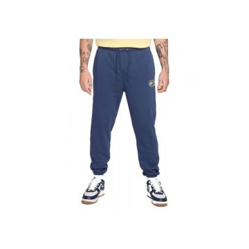 Pantaloni sport barbati  Club - bumbac/poliester - bleumarin