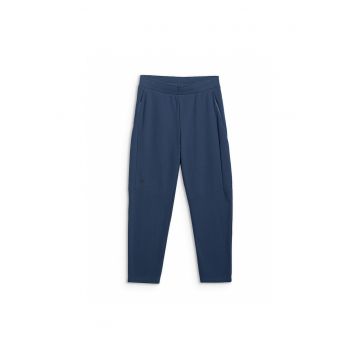 Pantaloni sport barbati -  din bumbac - bleumarin