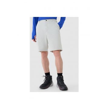 Pantaloni sport barbati  uscare rapida - sintetic/elastan - gri