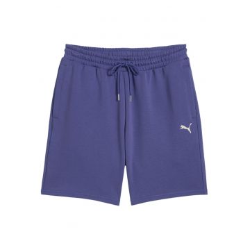 Pantaloni sport barbati  Wardrobe Essentials - talie elastica - bumbac - albastru