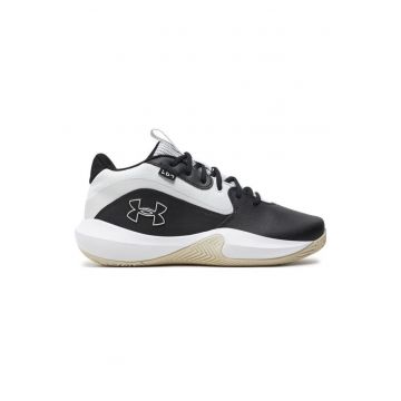 Pantofi baschet barbati -  01663 - Piele ecologica - Negru