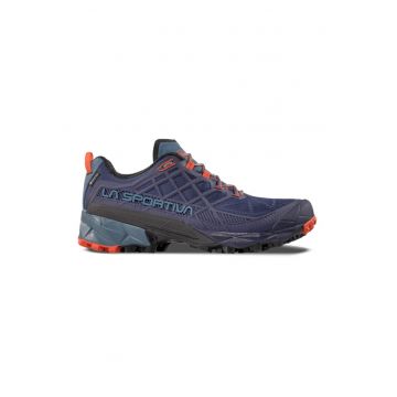 Pantofi pentru drumetii Akyra II - Violet/Albastru prafuit/Portocaliu mandarina