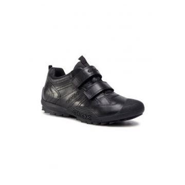 Pantofi sport barbati  206977007 - Piele naturala - Negru - Negru