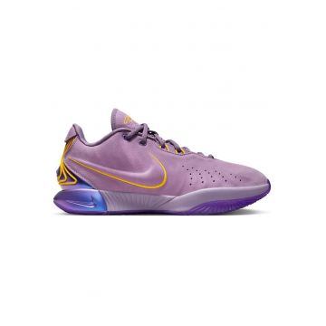 Pantofi sport barbati  LeBron XXI - amortizare Zoom Air - material respirabil - mov