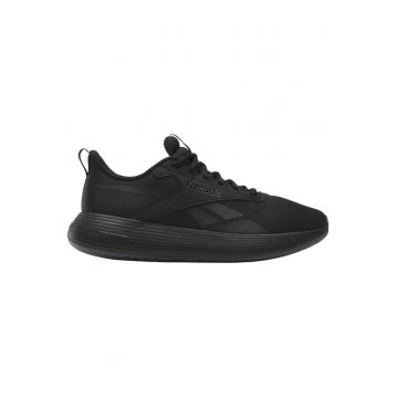 Pantofi sport  DMX COMFORT - textil - pentru barbati - cu sireturi - negru -