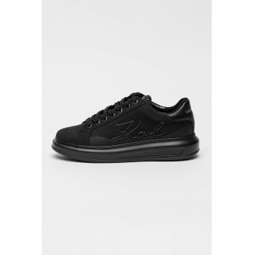 Pantofi sport Kapri Signia de piele nabuc - Negru