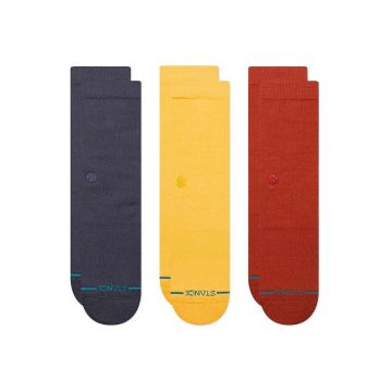 Set 3 perechi sosete sport barbati -  bumbac - multicolor