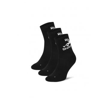 Sosete sport barbati -  SKARPERY SHAQ CORE 3 perechi - negru -