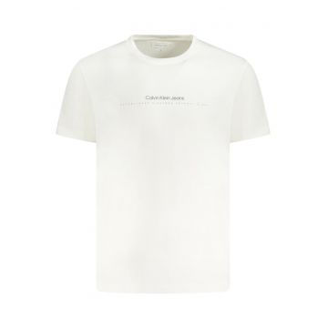 Tricou barbati -  100% bumbac - Alb - J30J327075 - Alb