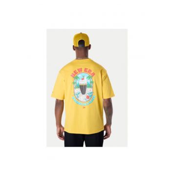 Tricou barbati  60596304 - Bumbac/Bumbac organic - Galben - Galben