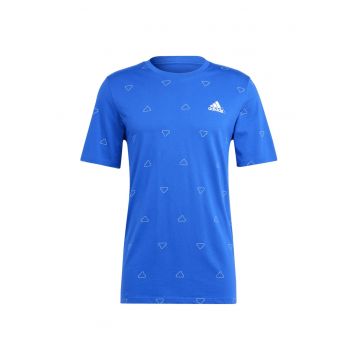 Tricou barbati  Bumbac - Albastru - Albastru