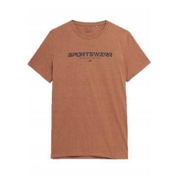 Tricou barbati -  Bumbac - Maro - Masura - Maro