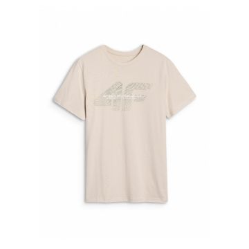 Tricou Barbati  Crem Sportstyle - Bumbac 100% - Regular Fit - Marimi S-3XL - Sezon SS25