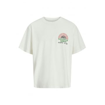 Tricou barbati -  maneca scurta - bumbac - ecru