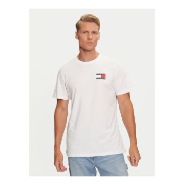 Tricou cu decolteu la baza gatului si detaliu logo -